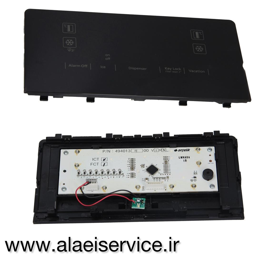 برد نمایشگر ساید بای ساید چهار درب بکو(alarmoff)