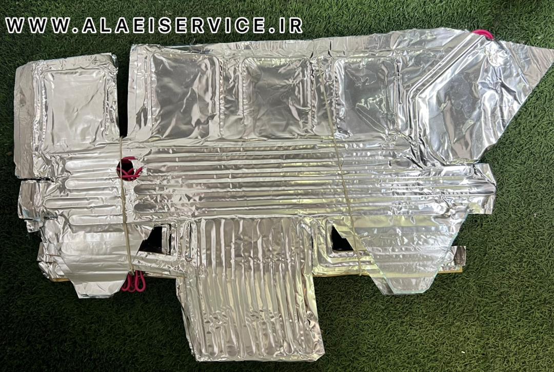 هیتر کفی سایزبزرگ یخچال فریزر الجی